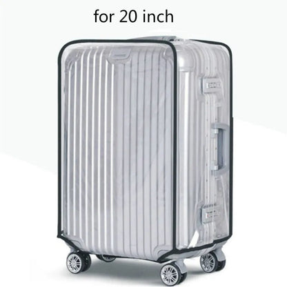 Clear Protective Travel Luggage Cover