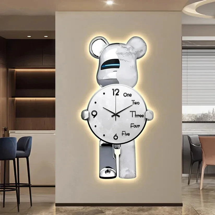 Shining Star LED Wall Clock
