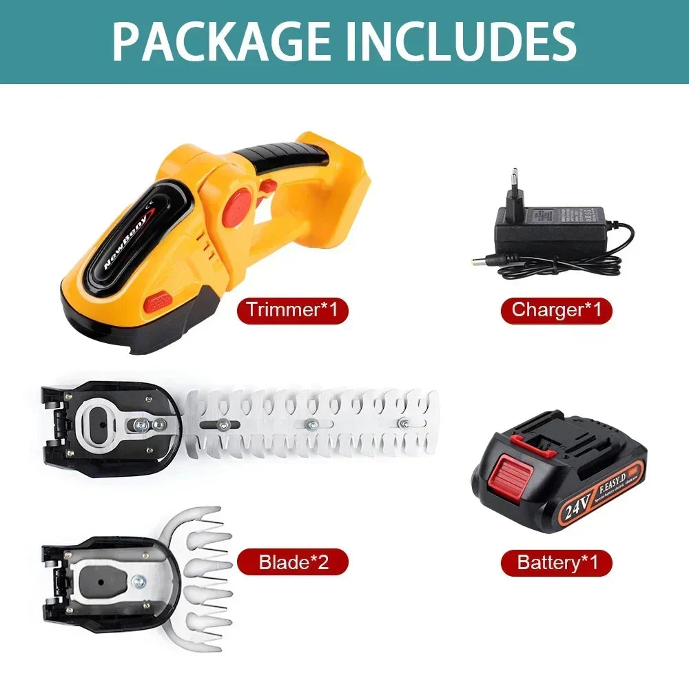 Easy Cut Cordless Lightweight Handheld Lawn Mower