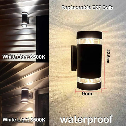 Outdoor LED Wall Lamp with Up Down Light Effect