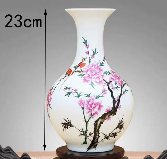 Traditional Chinese Ceramic Decor Vase