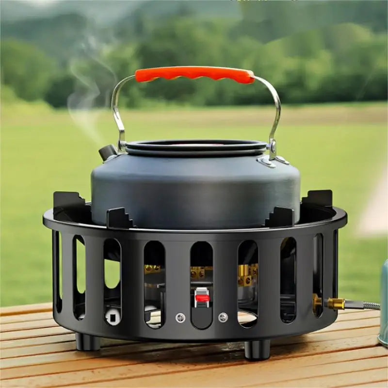 Compact Portable Gas Camping Stove with Auto Ignition - Halri