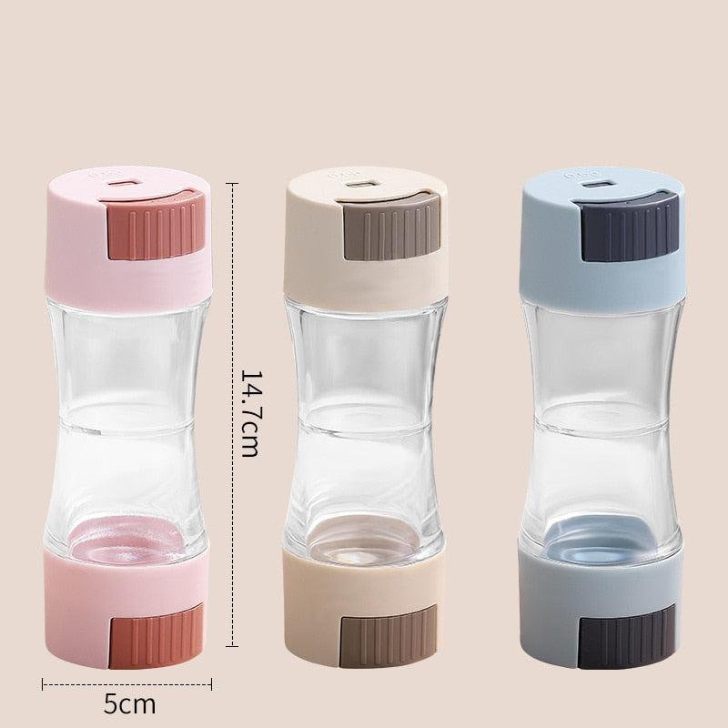 Easy Double Head Spice Dispenser Container