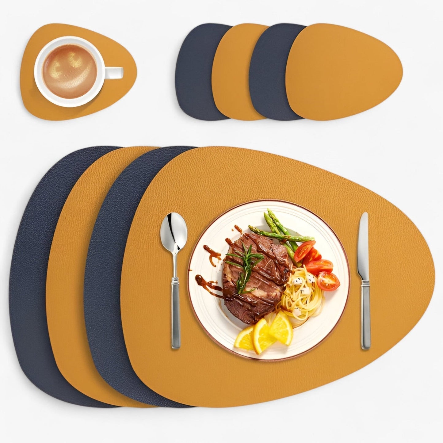 Durable Spill Proof Round Table Mat - Halri