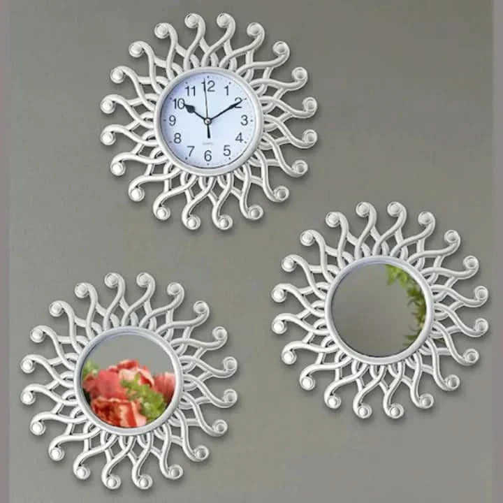 Elegant Watch and Vanity Mirror Set