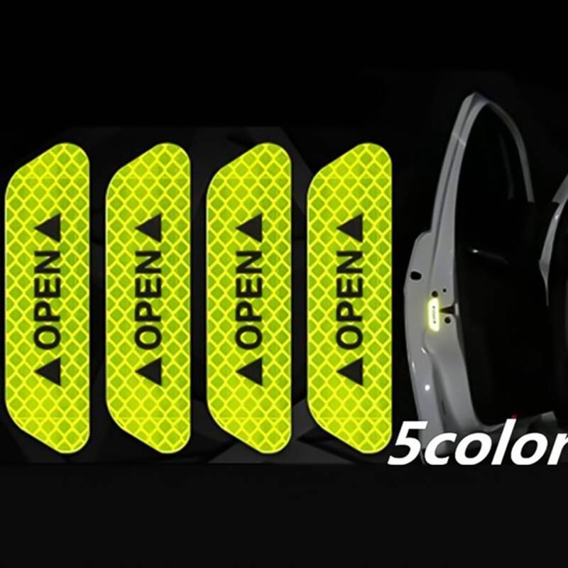 Halri | 4PCS Safety Reflective Warning Stickers