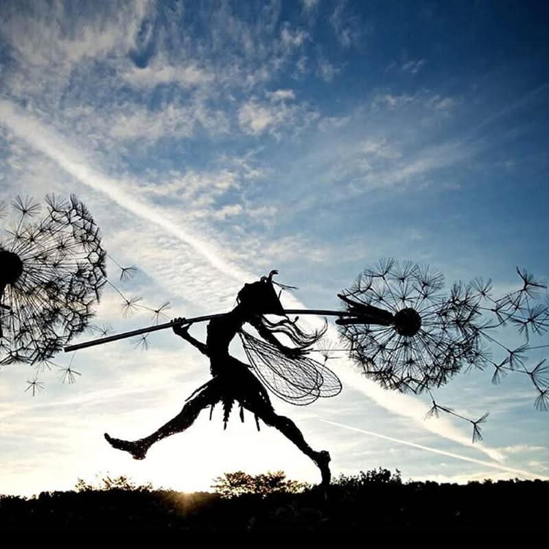 Delicate Fairy Yard Decoration