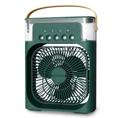 Compact Air Cooler with 3 Fan Speeds and Humidifier