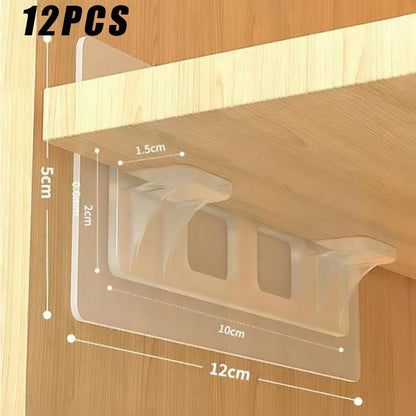 Easy Install Closet Shelf Bracket Organizer
