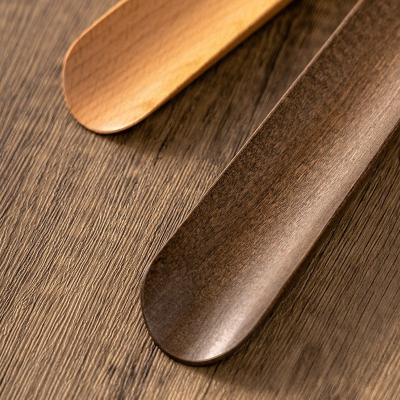 Easy Grip Wooden Long Handle Shoe Helper