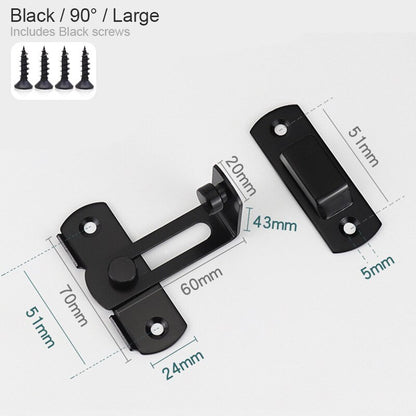 Easy Slide Cabinet Door Lock