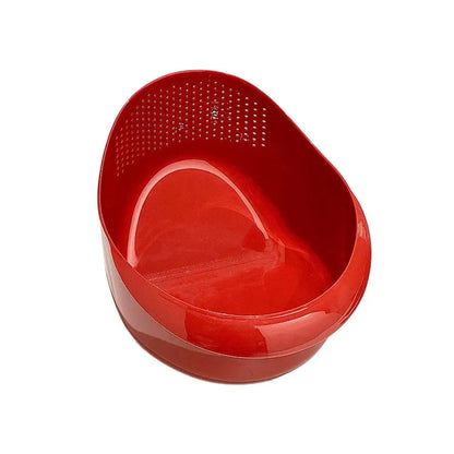 Fresh Produce Rinse Basket with Easy Drain