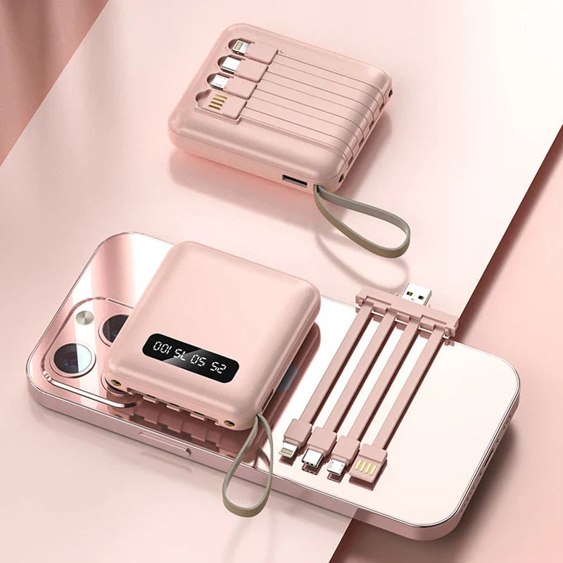 Compact Portable Charger 20000mAh with Fast Charging