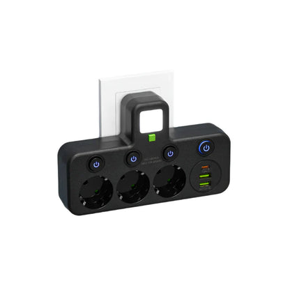 Premium 4 Socket Power Strip with USB and Surge Protection