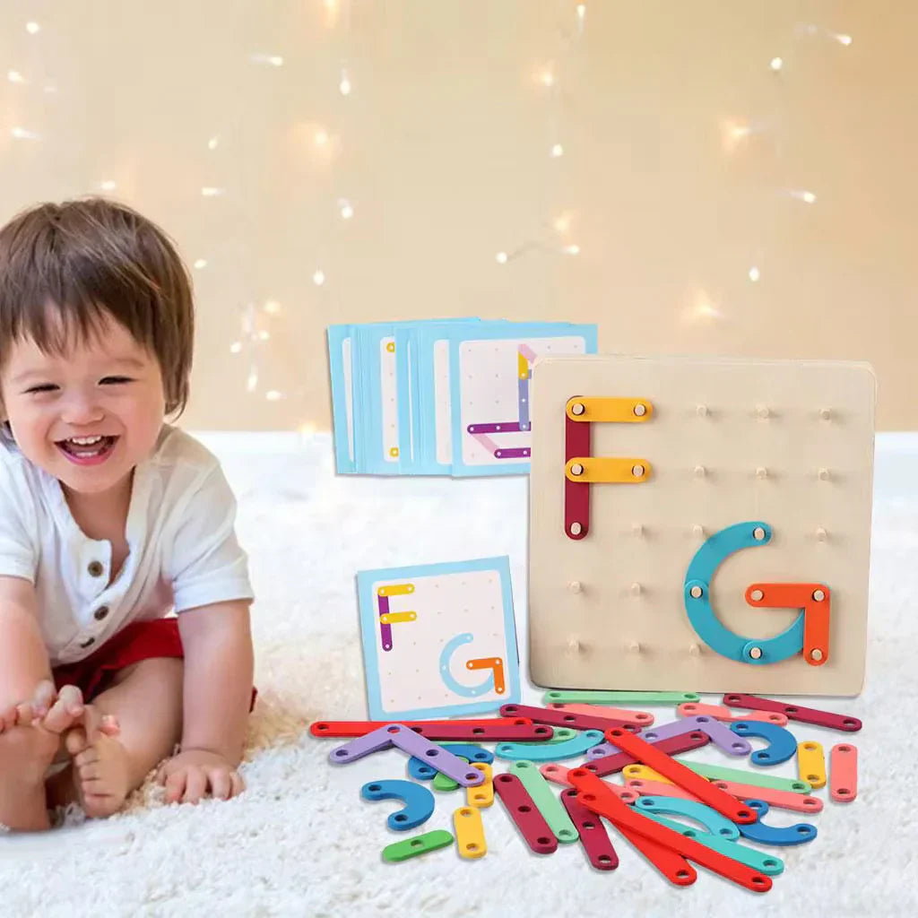 Wooden Educational Puzzle Toy Set - Halri