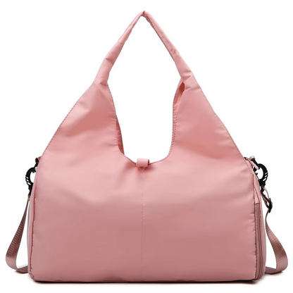 Waterproof Gym and Travel Bag for Women with Shoe Pocket