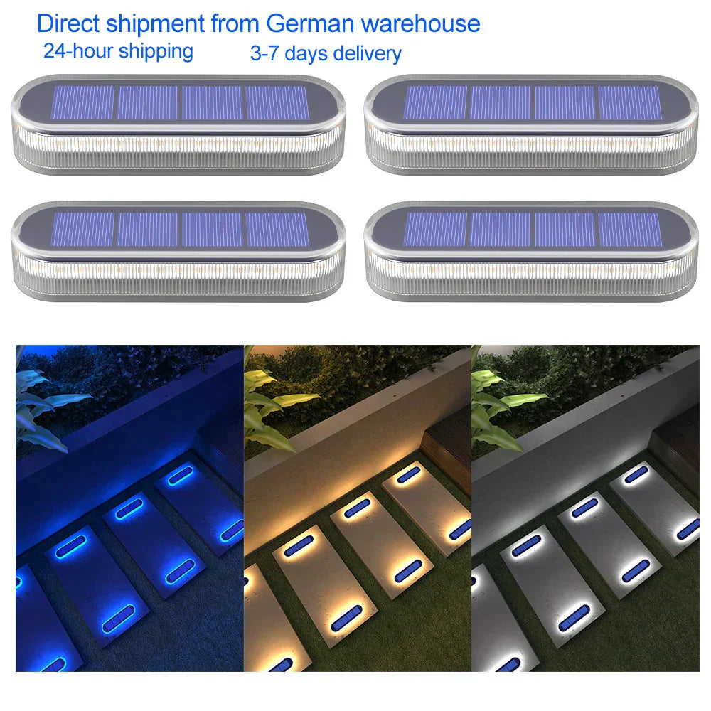 Outdoor Solar Powered LED Garden Light - Halri