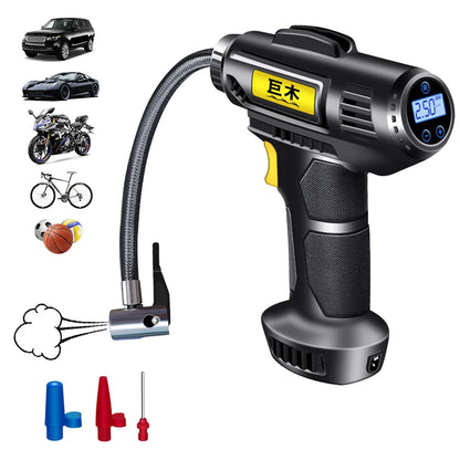 Compact 12V Car Tire Air Pump Compressor - Halri