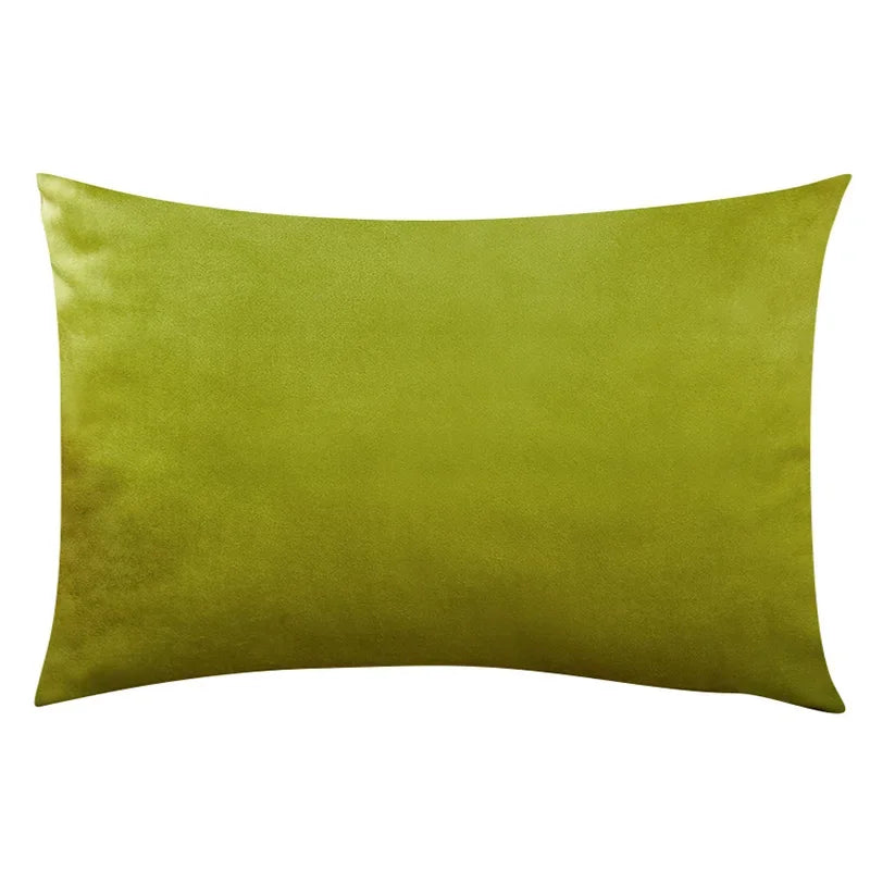 Elegant Black Velvet Pillow Cover