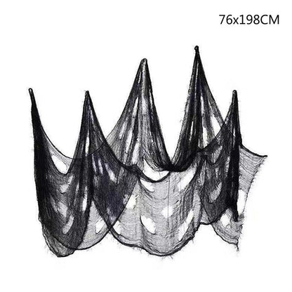 Spooky Fake Web Halloween Decor