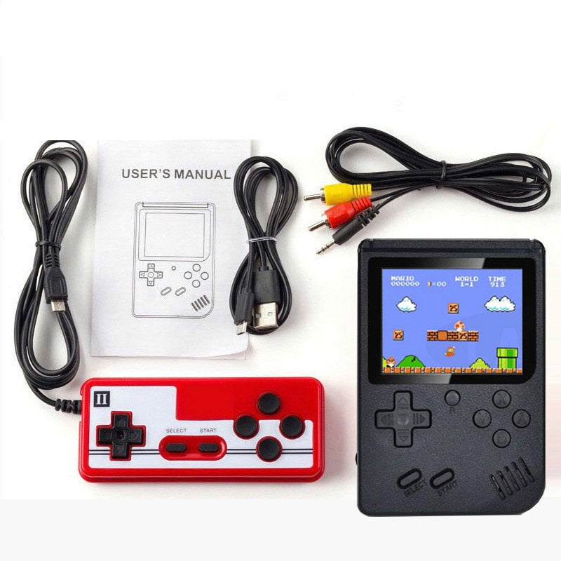 Classic Portable Handheld Game Console with 400 Games