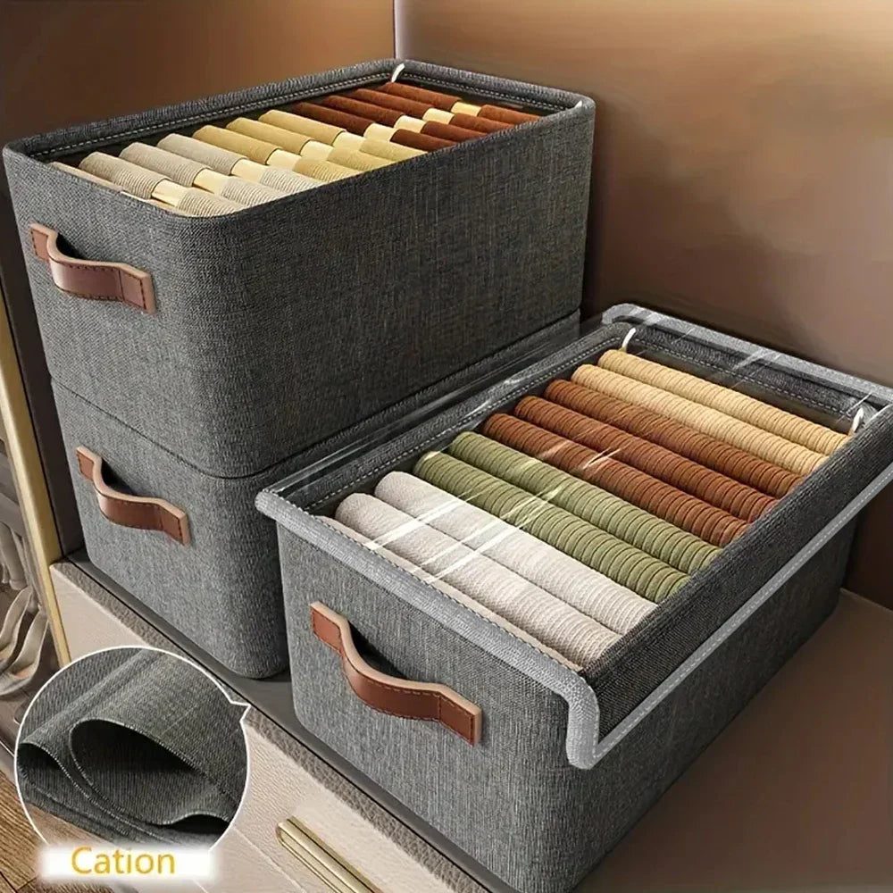 Large Plastic Storage Container with Handle - Halri