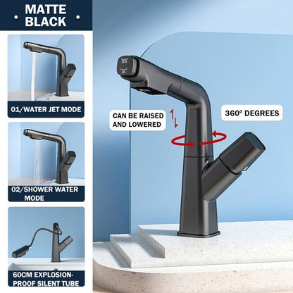Modern 360 Rotating Kitchen Faucet