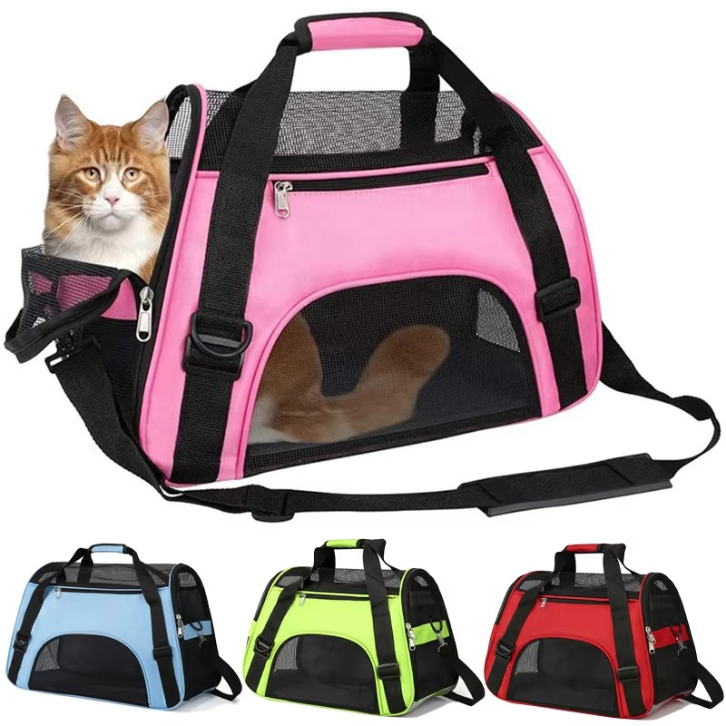 Comfortable Portable Pet Travel Bag for Dogs and Cats - Halri