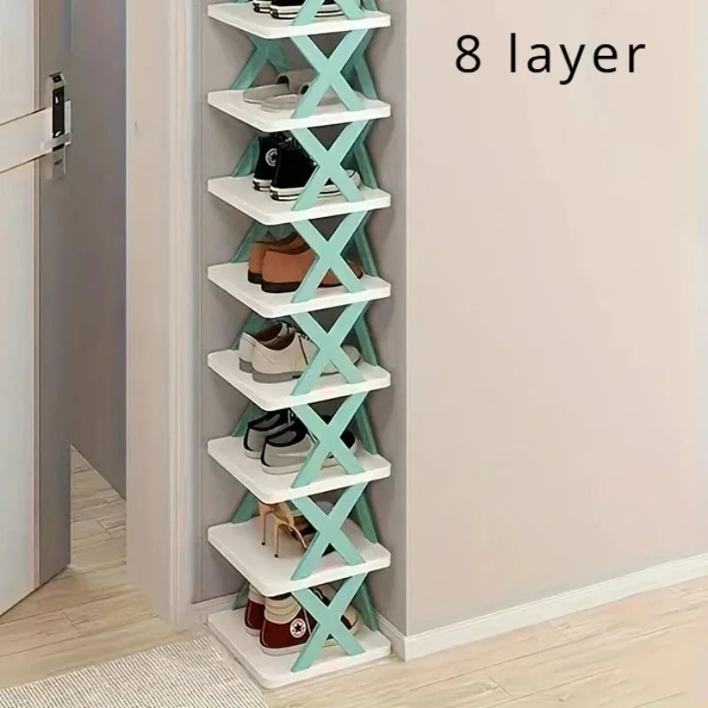 Space Saving Foldable Shoe Rack Storage