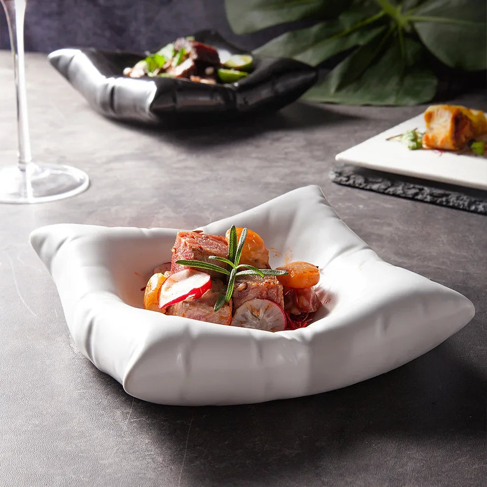 Decorative Stoneware Dinner Plate - Halri