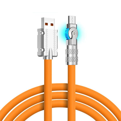 Fast Charging 360 Rotating Phone Cord