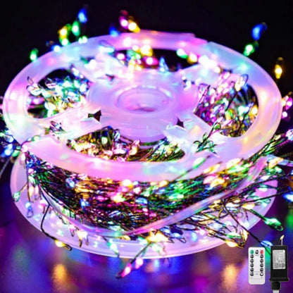 Colorful LED Fairy Light String with Remote IP65 Waterproof