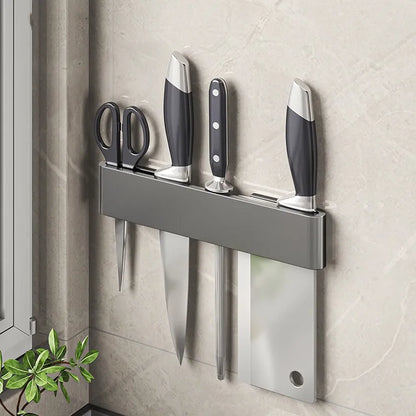 Space Saving Stainless Steel Knife Block Holder