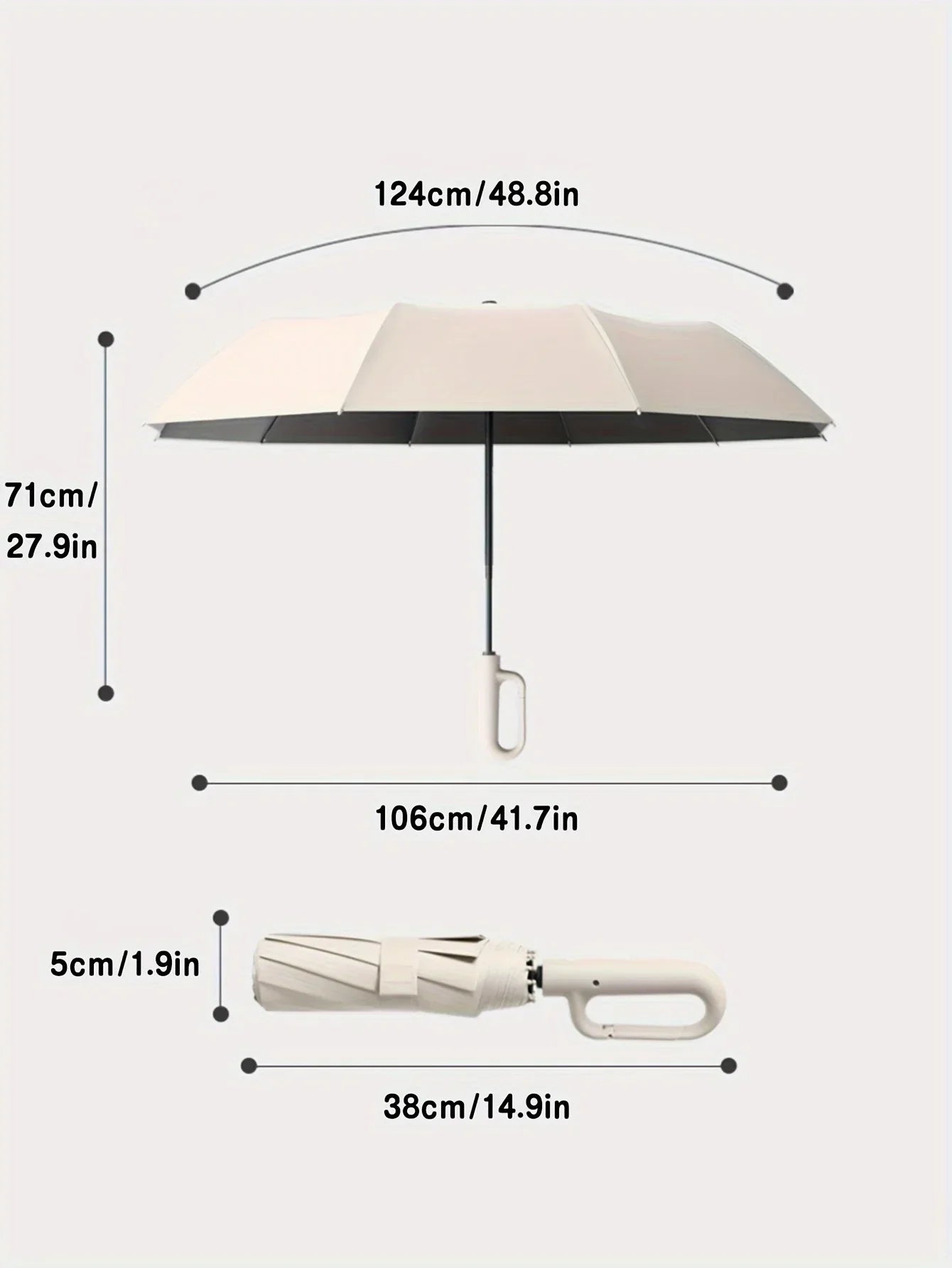 Strong Windproof Folding Umbrella