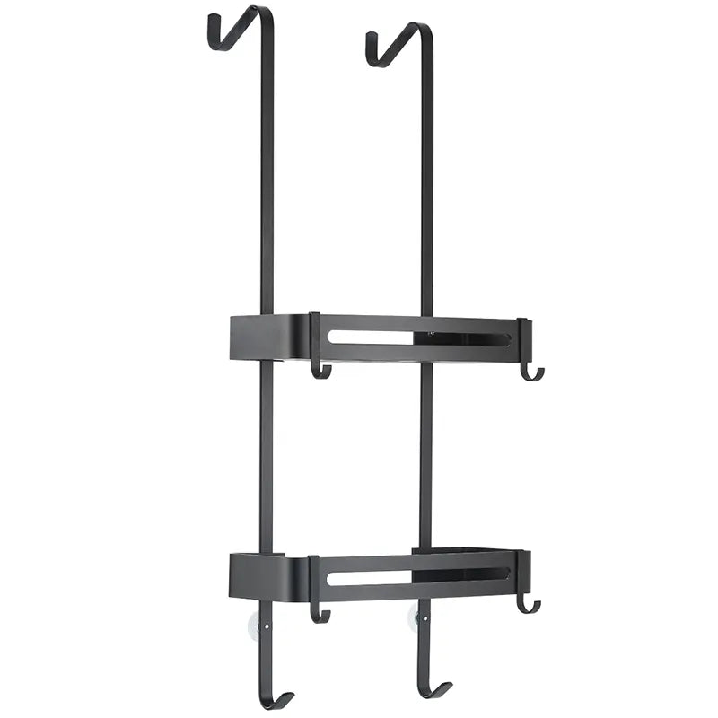 Stylish Bathroom Shower Caddy Double Layer Storage Rack