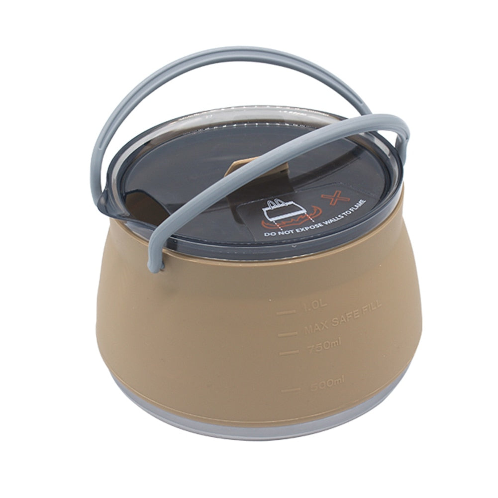 Portable Folding Camping Tea Kettle - Halri