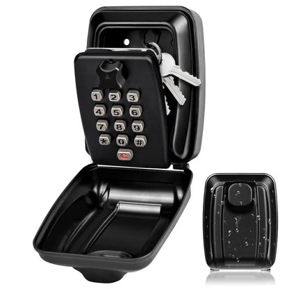 Secure Outdoor Key Lock Box with Combination Lock