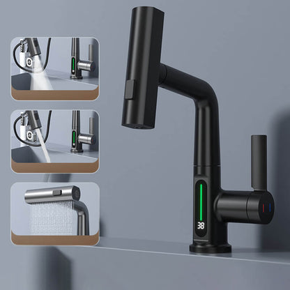 Flexible 360° Rotating Faucet with LED Temp Display - Halri