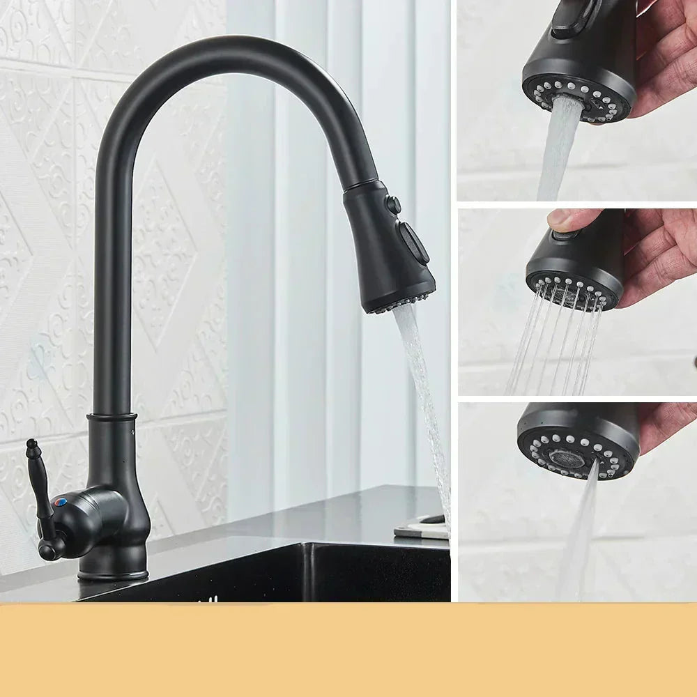 Classic Gold Kitchen Faucet