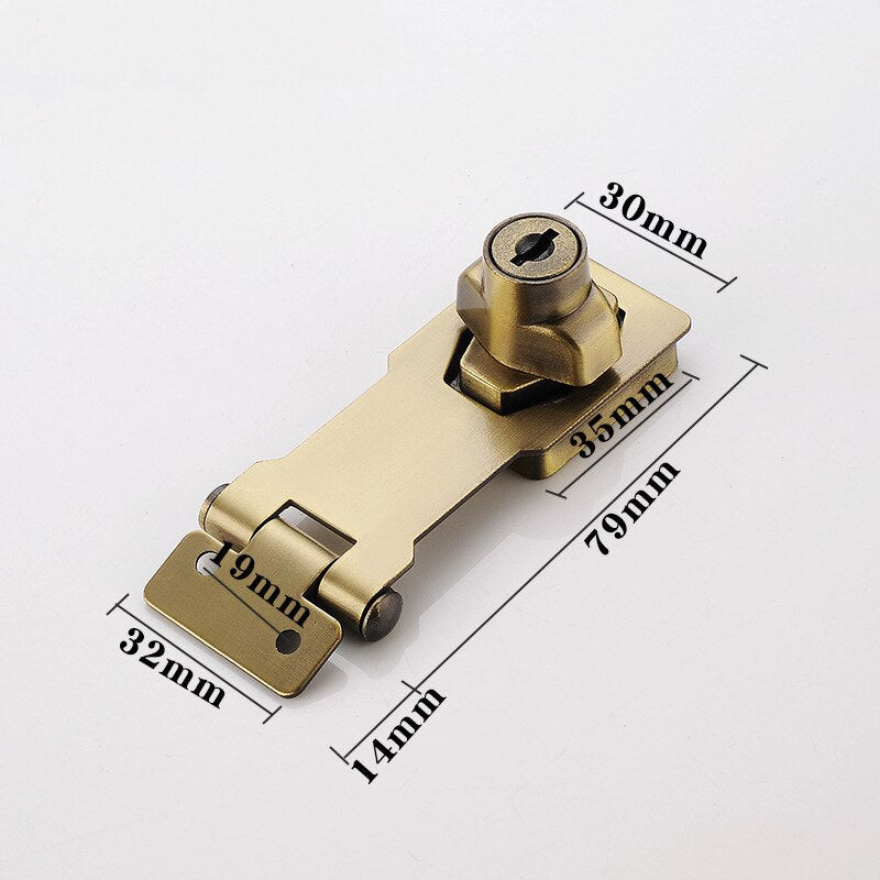 Sturdy Metal Large Duty Cabinet Lock