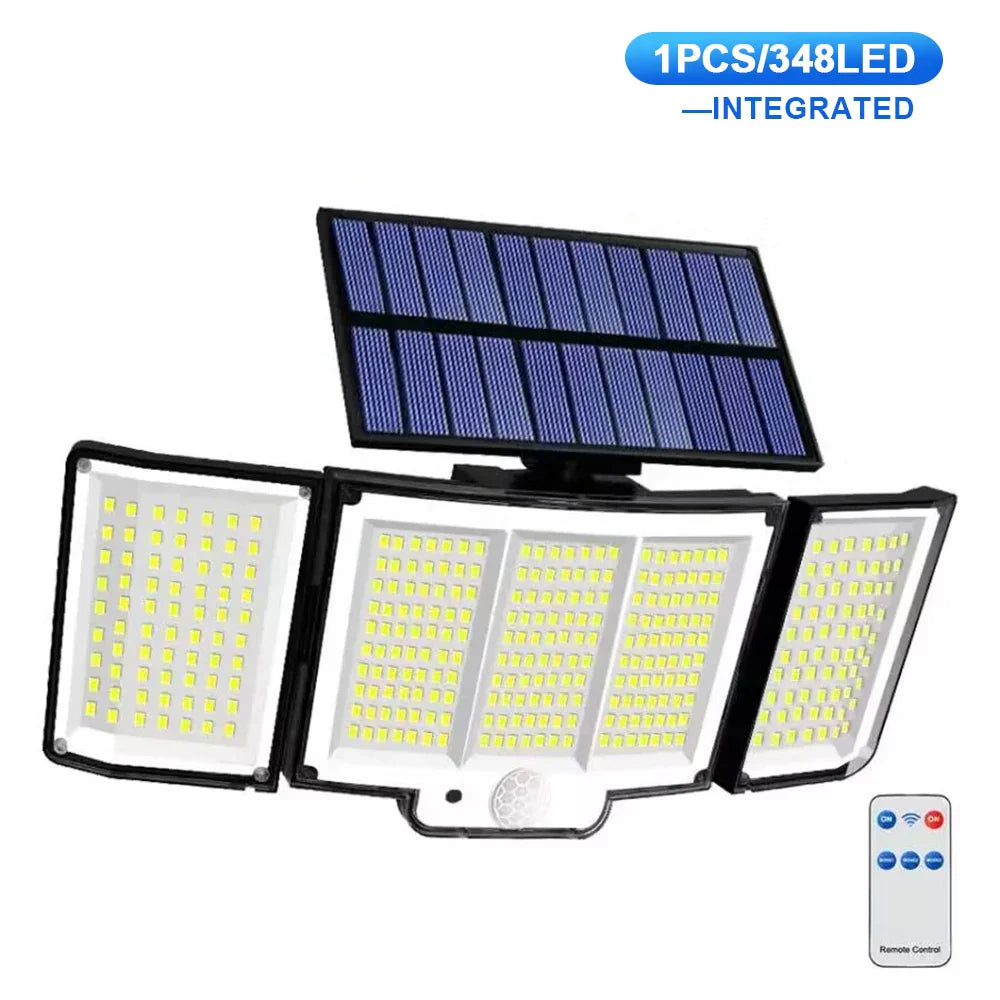 Outdoor Solar Powered Security Light - Halri