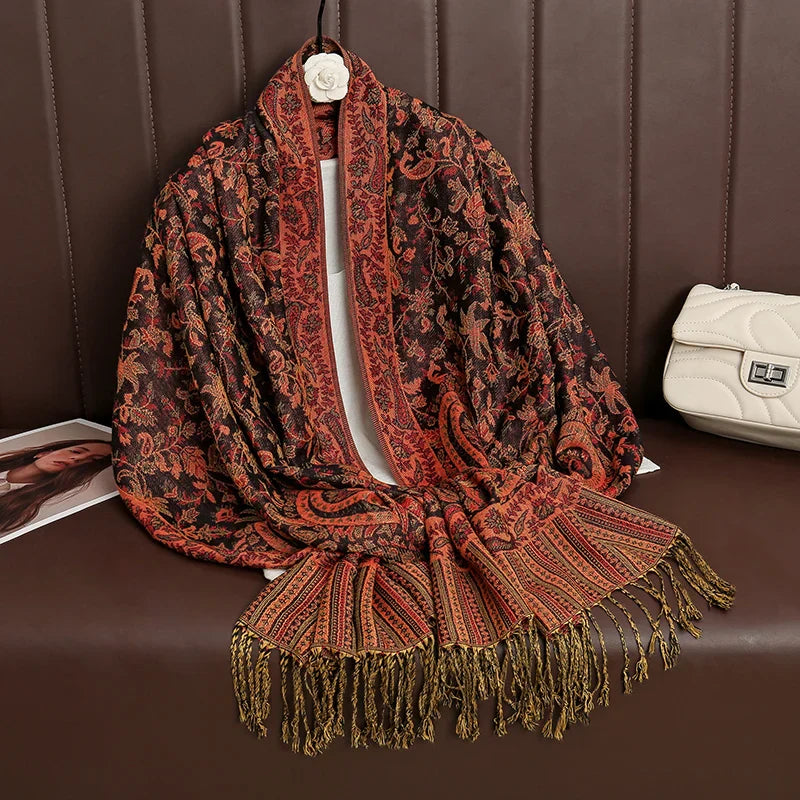 Soft Cashmere Women's Scarf Luxury Winter Wrap