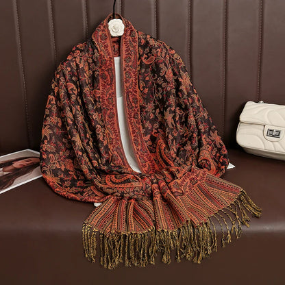 Soft Cashmere Women's Scarf Luxury Winter Wrap