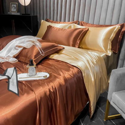 Soft Elegant Silk Bed Sheets Set - Halri