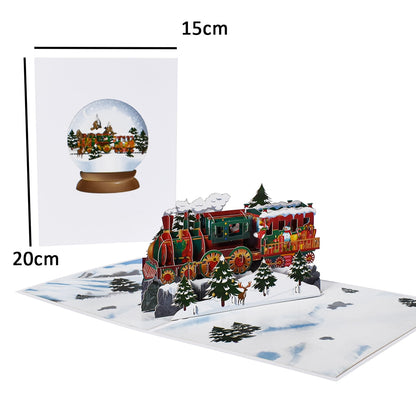 Fun 3D Christmas Pop Up Greeting Cards - Halri