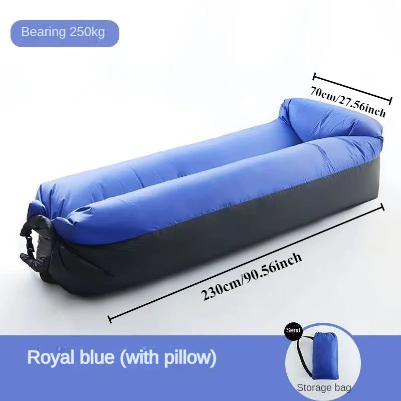 Portable Inflatable Outdoor Sofa with Headrest - Halri