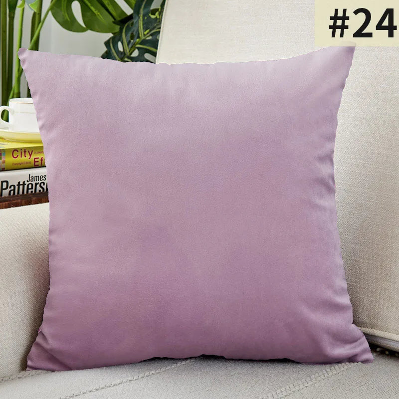 Soft Velvet Pillow Cover for Home Decor