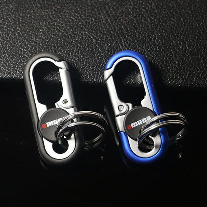 Strong Metal Dual Ring Key Holder Chain