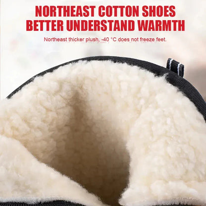 Warm Waterproof Men's Snow Boots for Winter Outdoor Use