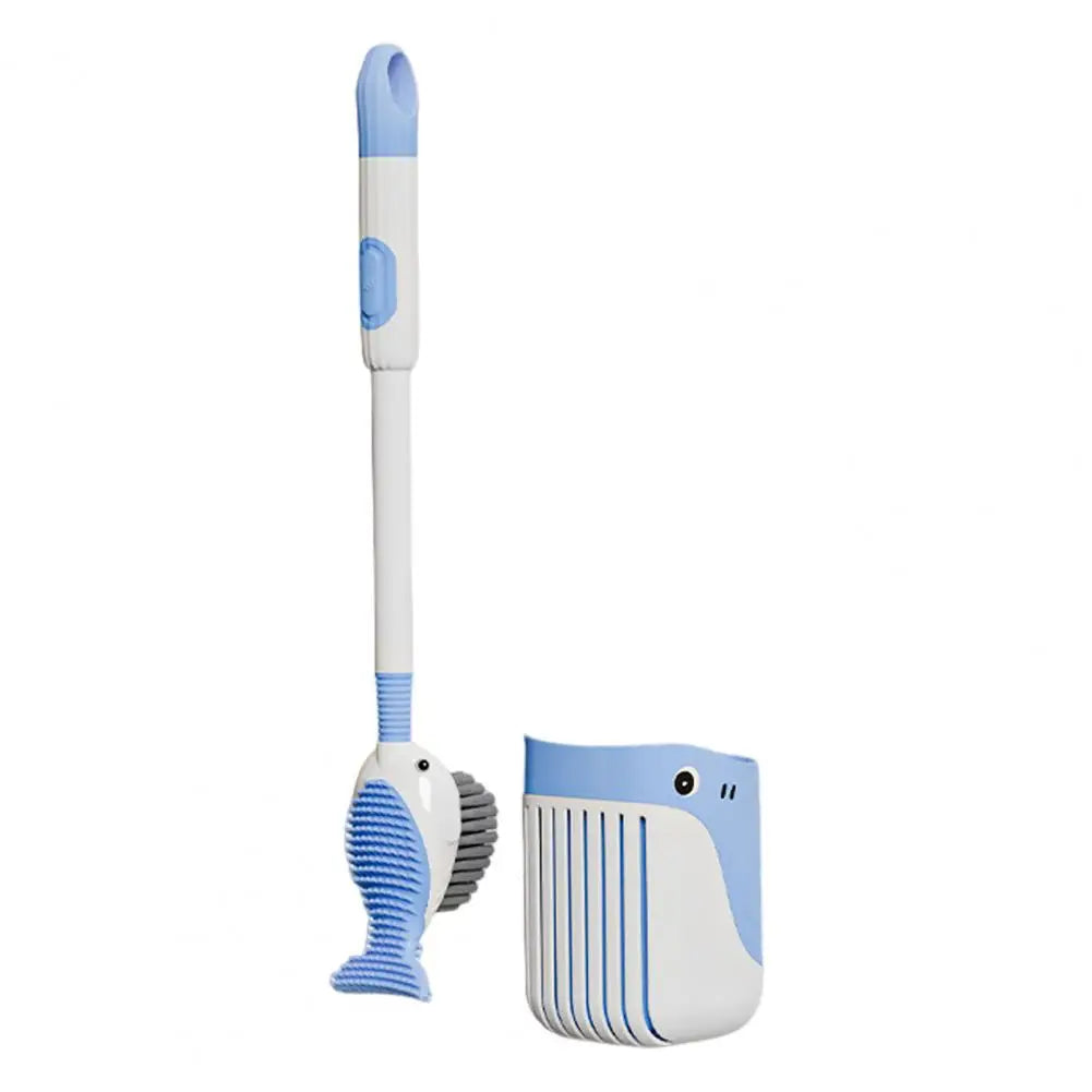 Flexible 360 Degree Rubber Toilet Brush Cleaner